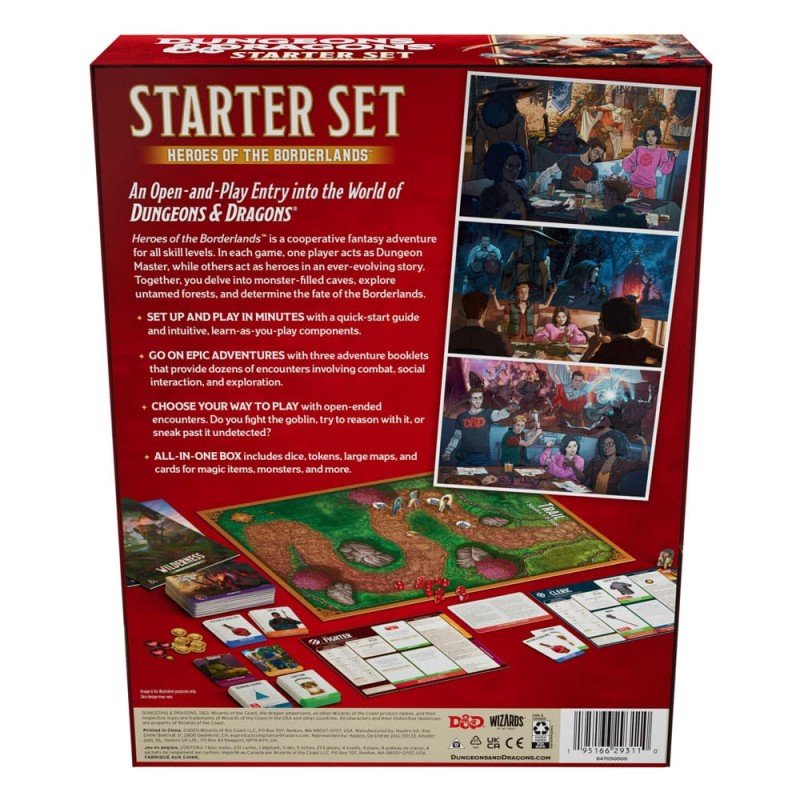 Dungeons & Dragons RPG Starter Set: Heroes of the Borderlands english | 0195166293110