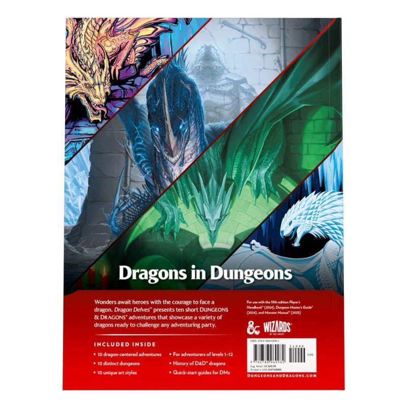Dungeons & Dragons RPG Dragon Delves: An Adventure Anthology english | 9780786969982