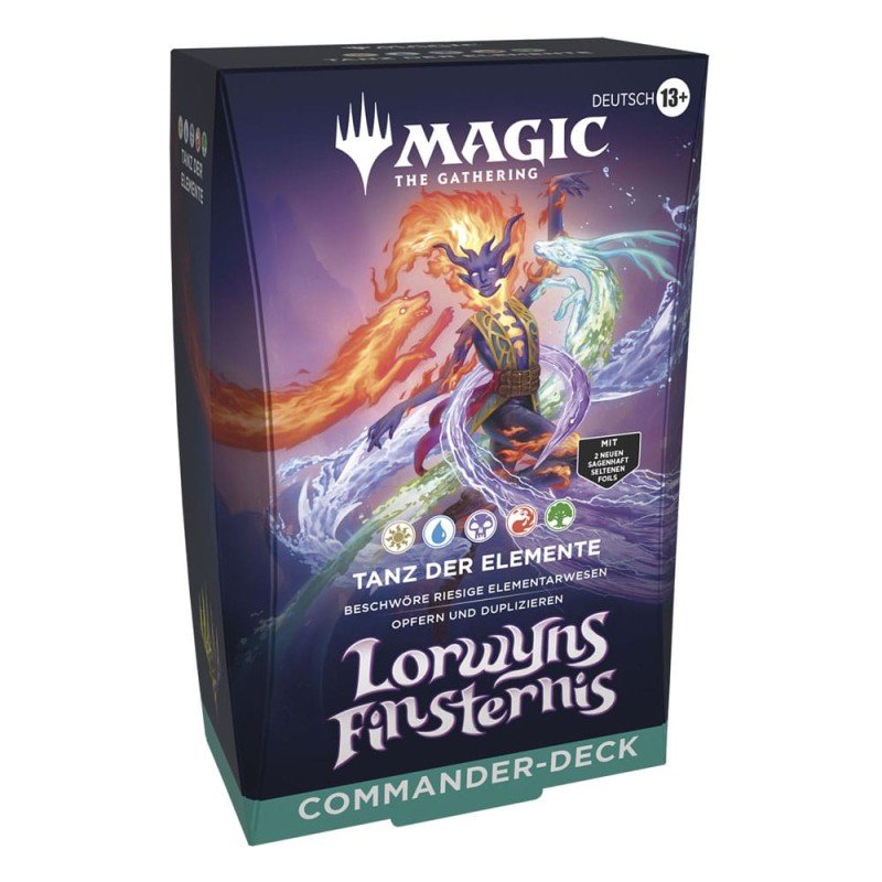 Magic the Gathering Lorwyns Finsternis présentoir decks Commander (4) *ALLEMAND* | 5010996347695