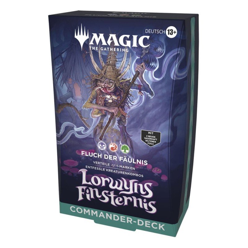 Magic the Gathering Lorwyns Finsternis présentoir decks Commander (4) *ALLEMAND* | 5010996347695