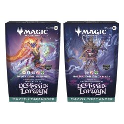 Magic the Gathering L'Eclissi di Lorwyn présentoir decks Commander (4) *ITALIEN*