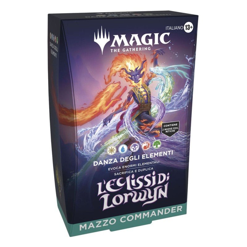 Magic the Gathering L'Eclissi di Lorwyn présentoir decks Commander (4) *ITALIEN* | 5010996347732