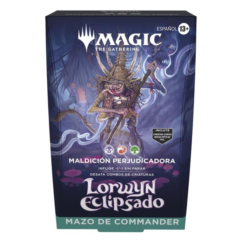 Magic the Gathering Lorwyn eclipsado présentoir decks Commander (4) *ESPAGNOL * | 5010996347756