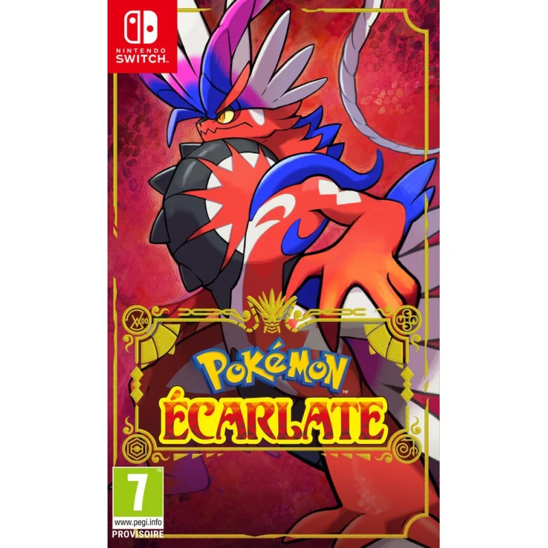 Pokémon Écarlate - Nintendo Switch | 045496510732
