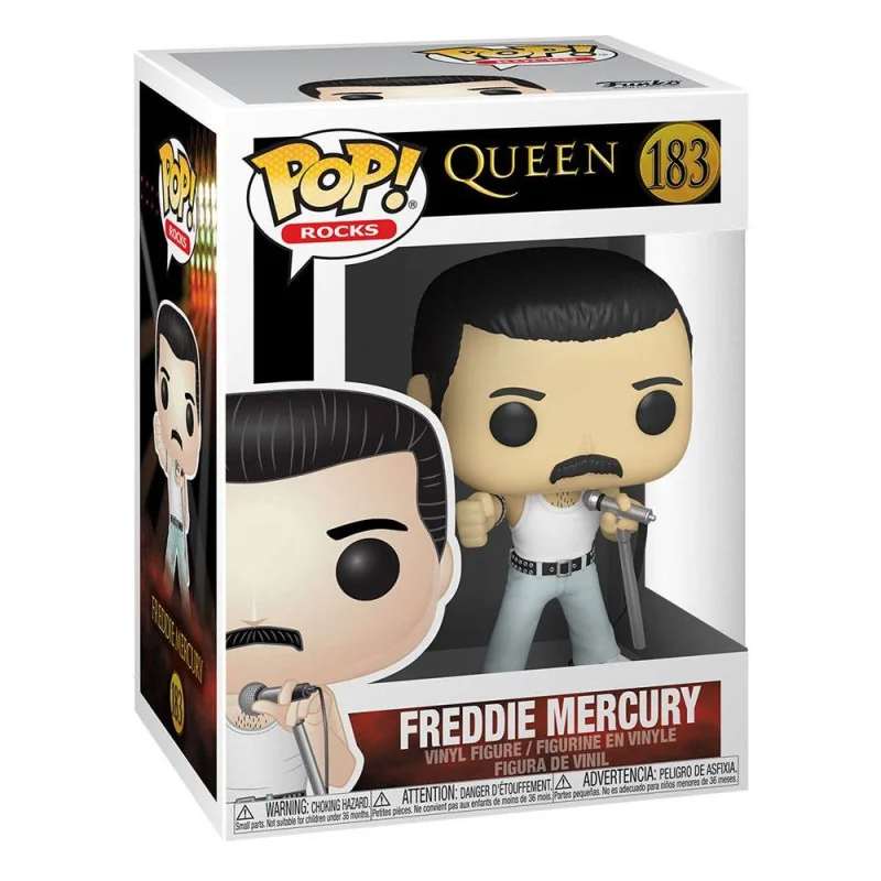 Koningin beeldje Funko POP! Rocks Vinyl Freddie Mercury Radio Gaga 9 cm | 889698337359