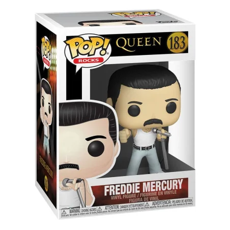 Queen Figurine Funko POP! Rocks Vinyl Freddie Mercury Radio Gaga 9 cm