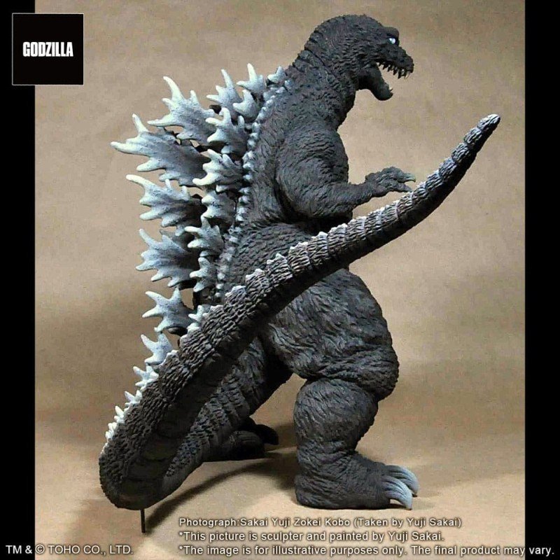 Godzilla 2001 Mothra and King Ghidorah: Giant Monsters All-Out Attac TOHO Yuji Sakai Modeling Collection PVC Statue Godzilla ... | 4532149024488