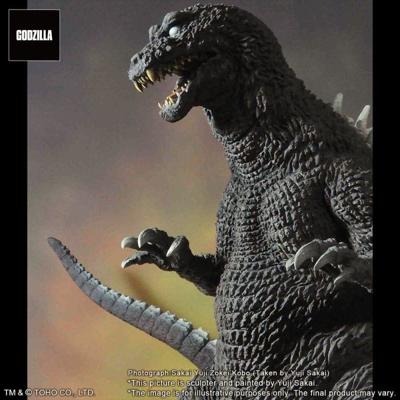 Godzilla 2001 Mothra and King Ghidorah: Giant Monsters All-Out Attac TOHO Yuji Sakai Modeling Collection PVC Statue Godzilla ... | 4532149024488