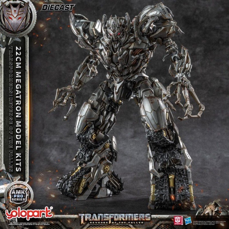 Transformers: Revenge of the Fallen figurine Plastic Model Kit AMK Pro Series Megatron (Oversea Version) 22 cm    