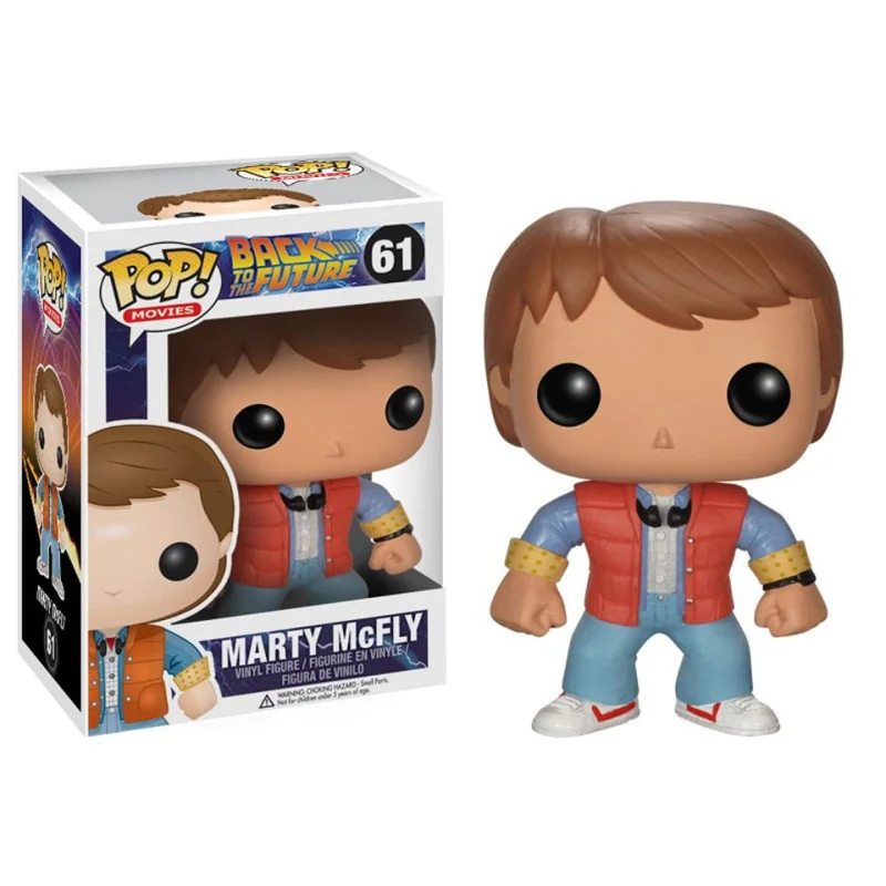 Terug naar de toekomst Figuur Funko POP! Film Vinyl Marty McFly 10 cm | 830395034003