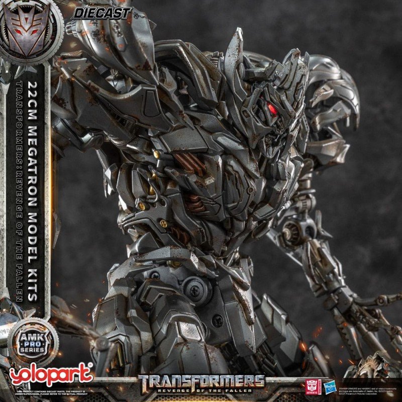Transformers: Revenge of the Fallen figurine Plastic Model Kit AMK Pro Series Megatron (Oversea Version) 22 cm    