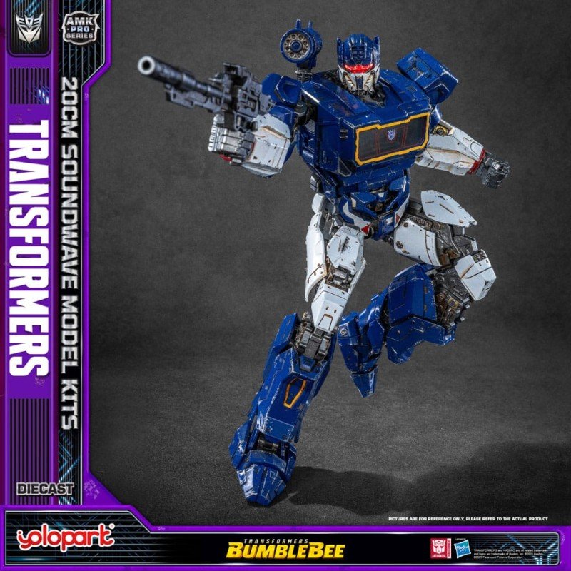 Transformers: Bumblebee figurine Plastic Model Kit AMK Pro Series Soundwave (Oversea Version) 20 cm    