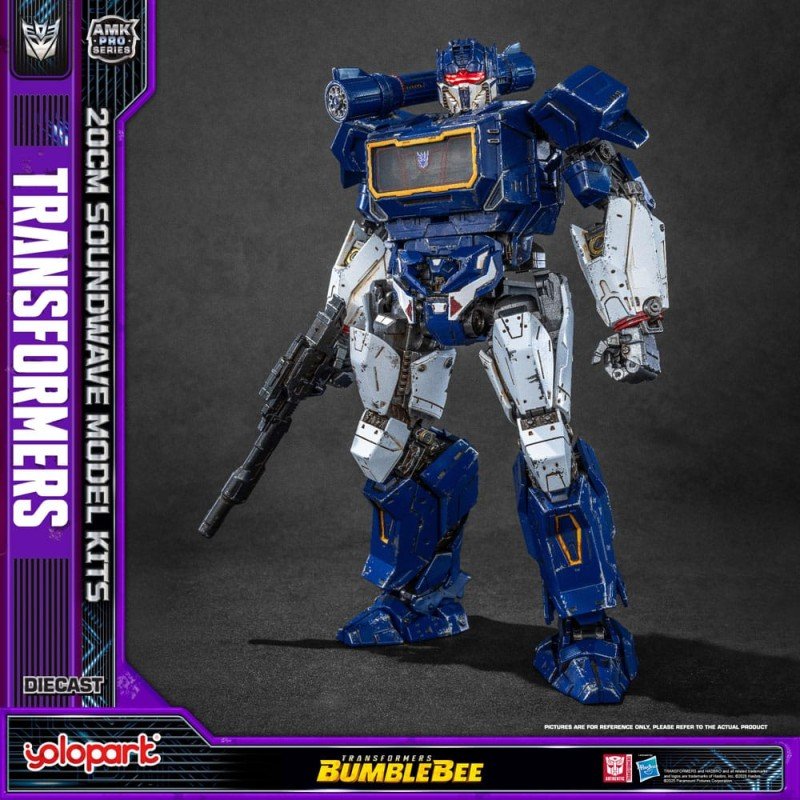Transformers: Bumblebee figurine Plastic Model Kit AMK Pro Series Soundwave (Oversea Version) 20 cm    