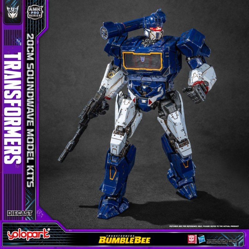 Transformers: Bumblebee figurine Plastic Model Kit AMK Pro Series Soundwave (Oversea Version) 20 cm    