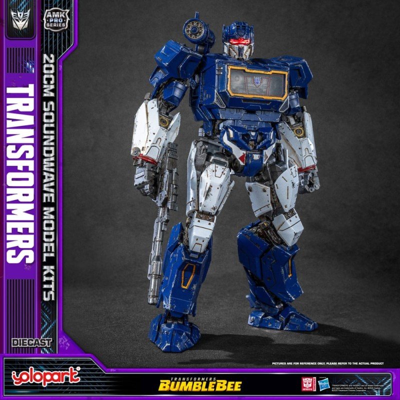 Transformers: Bumblebee figurine Plastic Model Kit AMK Pro Series Soundwave (Oversea Version) 20 cm    