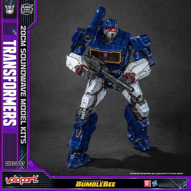 Transformers: Bumblebee figurine Plastic Model Kit AMK Pro Series Soundwave (Oversea Version) 20 cm    
