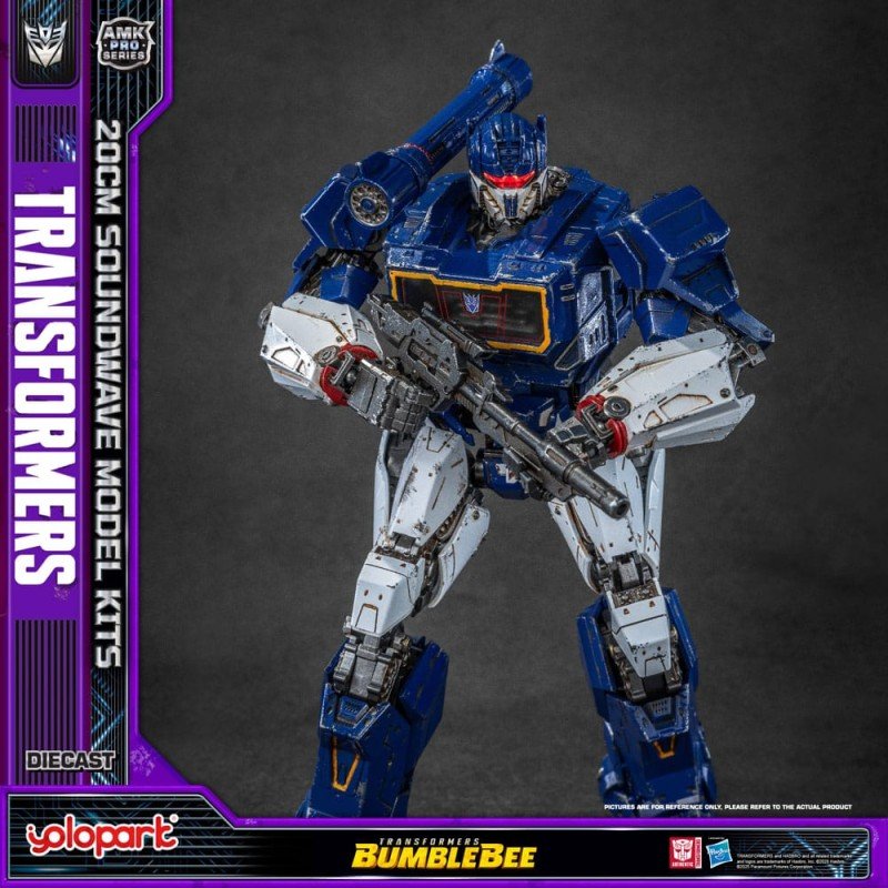 Transformers: Bumblebee figurine Plastic Model Kit AMK Pro Series Soundwave (Oversea Version) 20 cm    