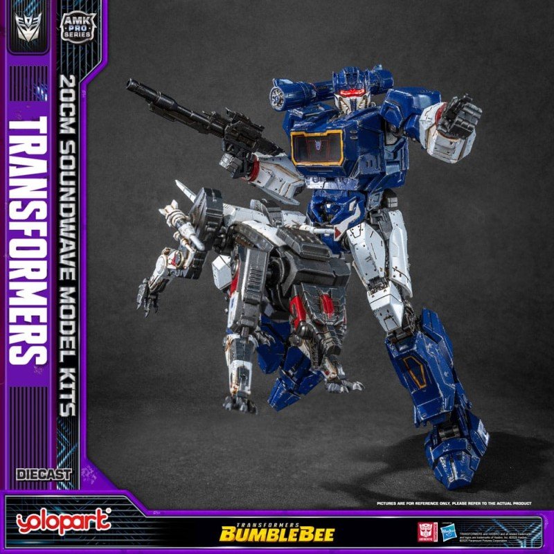 Transformers: Bumblebee figurine Plastic Model Kit AMK Pro Series Soundwave (Oversea Version) 20 cm    