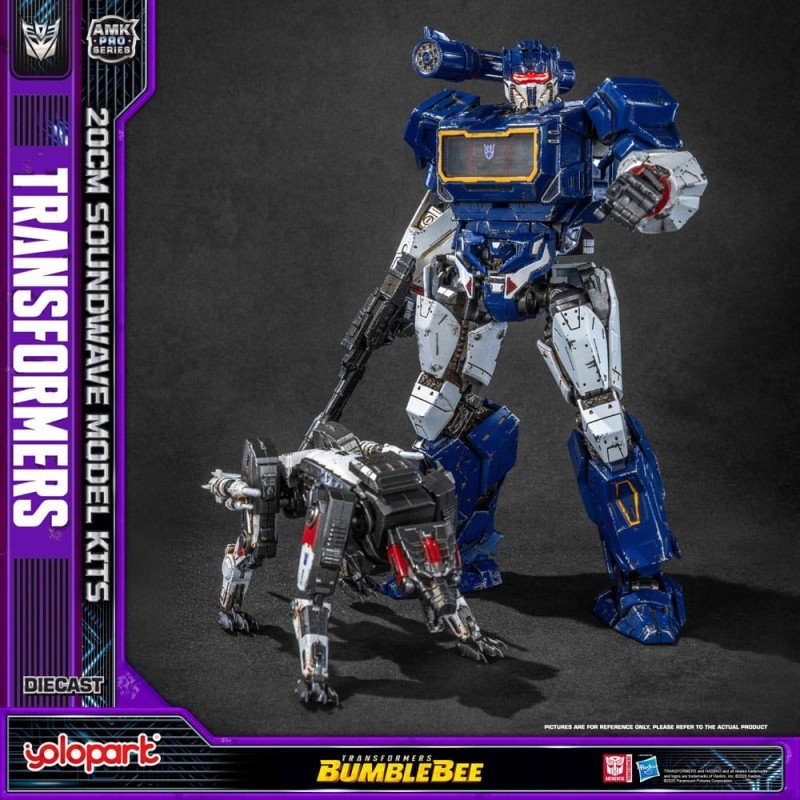 Transformers: Bumblebee figurine Plastic Model Kit AMK Pro Series Soundwave (Oversea Version) 20 cm    