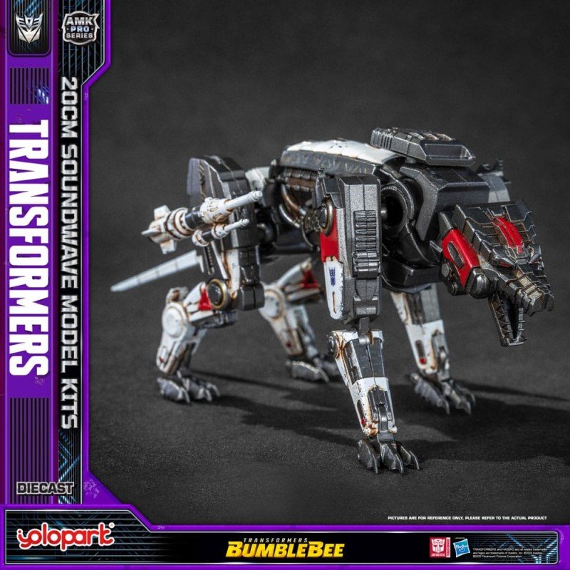 Transformers: Bumblebee figurine Plastic Model Kit AMK Pro Series Soundwave (Oversea Version) 20 cm    