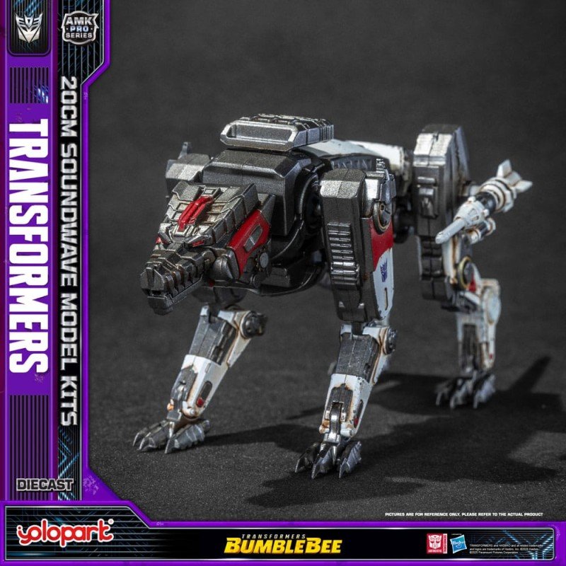 Transformers: Bumblebee figurine Plastic Model Kit AMK Pro Series Soundwave (Oversea Version) 20 cm    