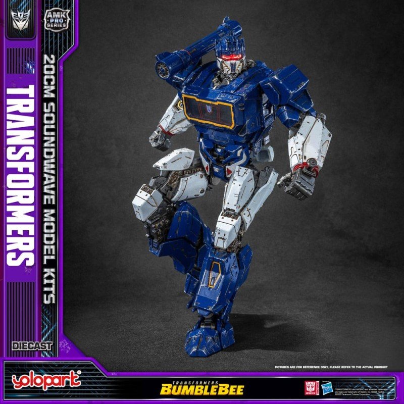 Transformers: Bumblebee figurine Plastic Model Kit AMK Pro Series Soundwave (Oversea Version) 20 cm    