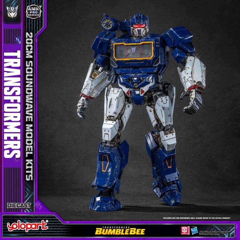 Transformers: Bumblebee figurine Plastic Model Kit AMK Pro Series Soundwave (Oversea Version) 20 cm    