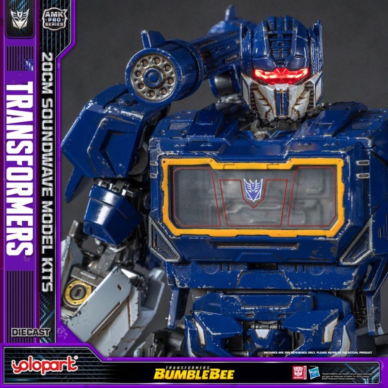 Transformers: Bumblebee figurine Plastic Model Kit AMK Pro Series Soundwave (Oversea Version) 20 cm    