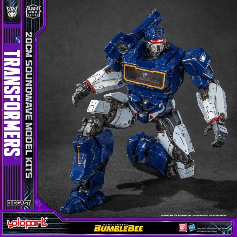 Transformers: Bumblebee figurine Plastic Model Kit AMK Pro Series Soundwave (Oversea Version) 20 cm    