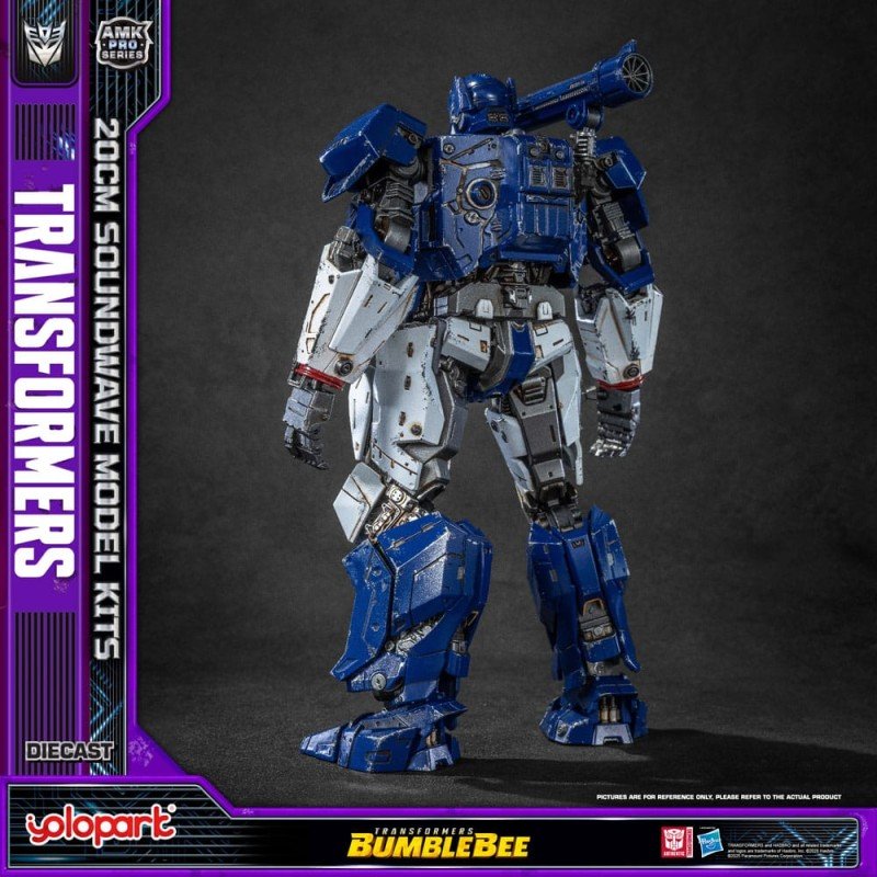 Transformers: Bumblebee figurine Plastic Model Kit AMK Pro Series Soundwave (Oversea Version) 20 cm    