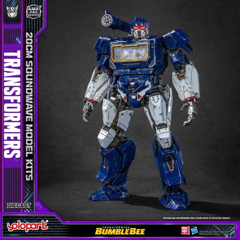 Transformers: Bumblebee figurine Plastic Model Kit AMK Pro Series Soundwave (Oversea Version) 20 cm    