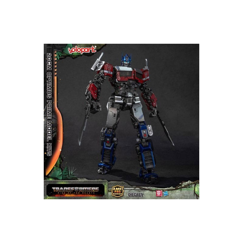 Transformers: Rise of the Beasts figurine Plastic Model Kit AMK Pro Series Optimus Prime (Oversea Version) 20 cm   