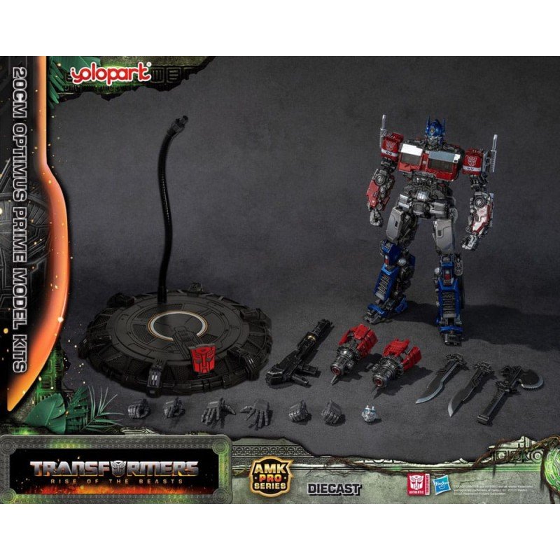 Transformers: Rise of the Beasts figurine Plastic Model Kit AMK Pro Series Optimus Prime (Oversea Version) 20 cm   