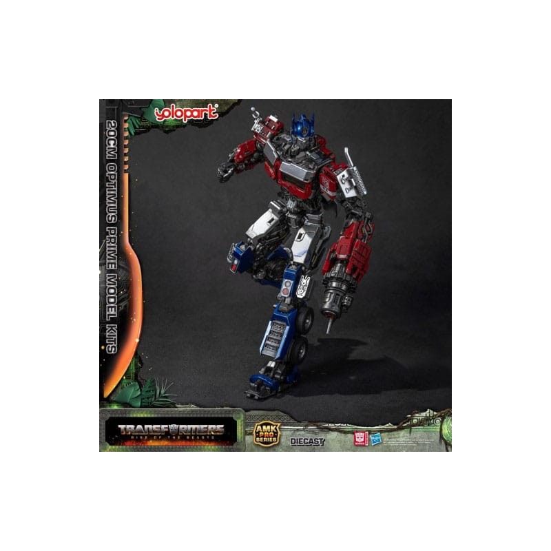 Transformers: Rise of the Beasts figurine Plastic Model Kit AMK Pro Series Optimus Prime (Oversea Version) 20 cm   