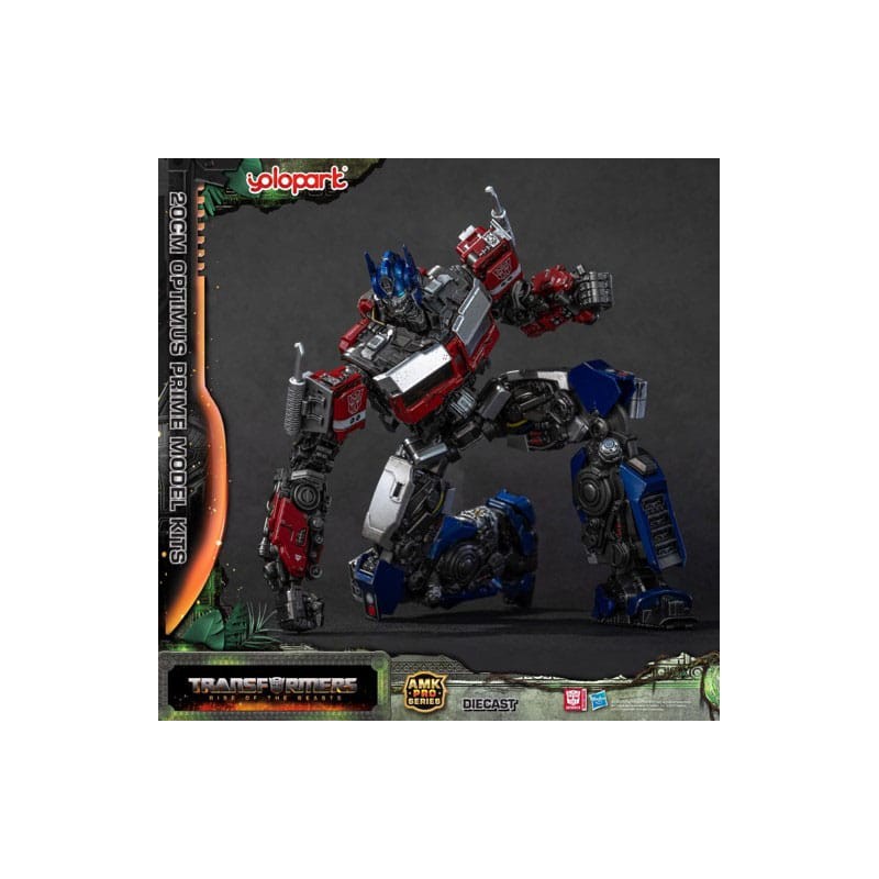 Transformers: Rise of the Beasts figurine Plastic Model Kit AMK Pro Series Optimus Prime (Oversea Version) 20 cm   