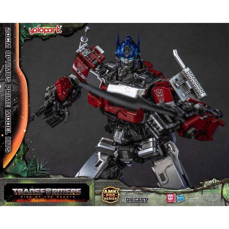 Transformers: Rise of the Beasts figurine Plastic Model Kit AMK Pro Series Optimus Prime (Oversea Version) 20 cm   