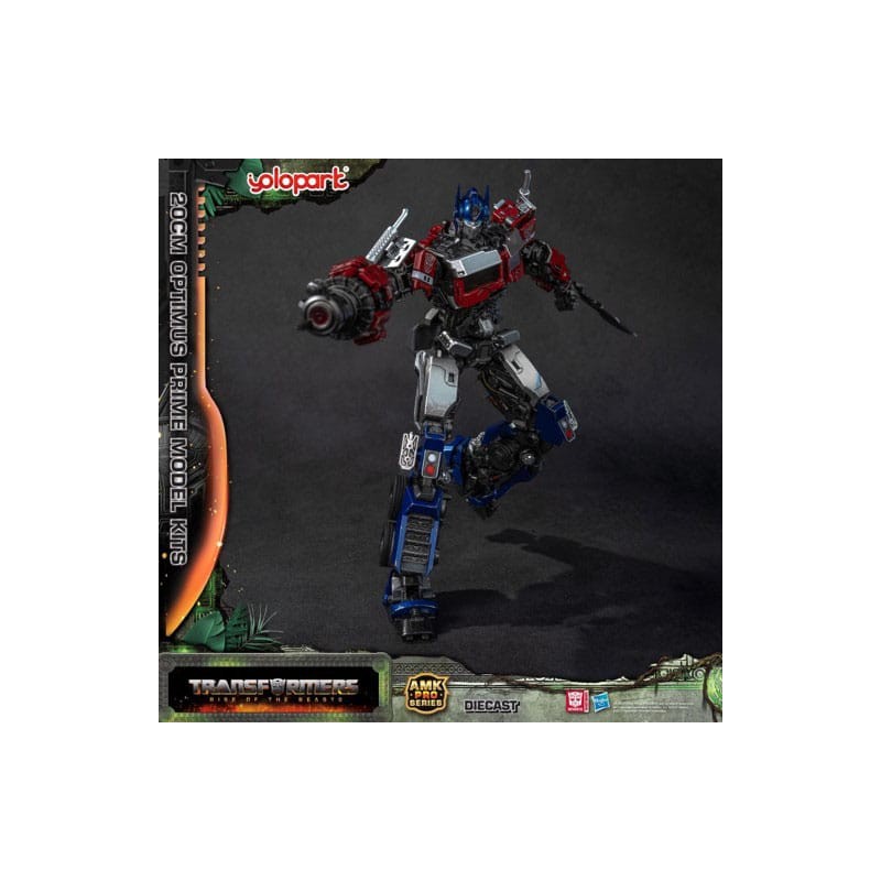 Transformers: Rise of the Beasts figurine Plastic Model Kit AMK Pro Series Optimus Prime (Oversea Version) 20 cm   