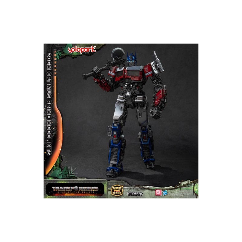 Transformers: Rise of the Beasts figurine Plastic Model Kit AMK Pro Series Optimus Prime (Oversea Version) 20 cm   
