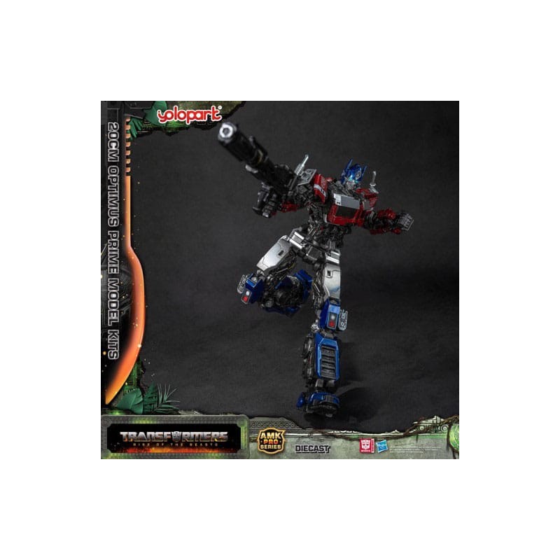 Transformers: Rise of the Beasts figurine Plastic Model Kit AMK Pro Series Optimus Prime (Oversea Version) 20 cm   