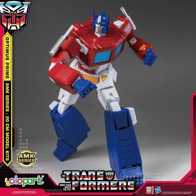 Transformers Generation One figurine Plastic Model Kit AMK Series Optimus Prime 20 cm    
