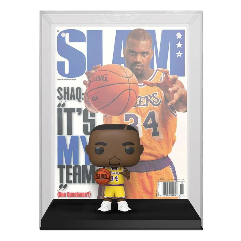 NBA Basketball Cover Figurine Funko POP! Shaquille O'Neal (SLAM Magazin) 9 cm | 889698593625