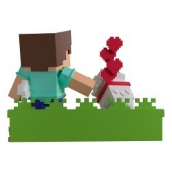 Minecraft Vinyl Figure Taming a Wolf 10 cm | 0810190430965