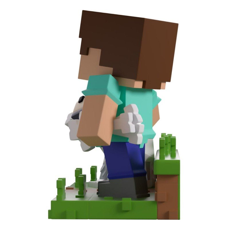 Minecraft Vinyl figurine Taming a Wolf 10 cm | 0810190430965
