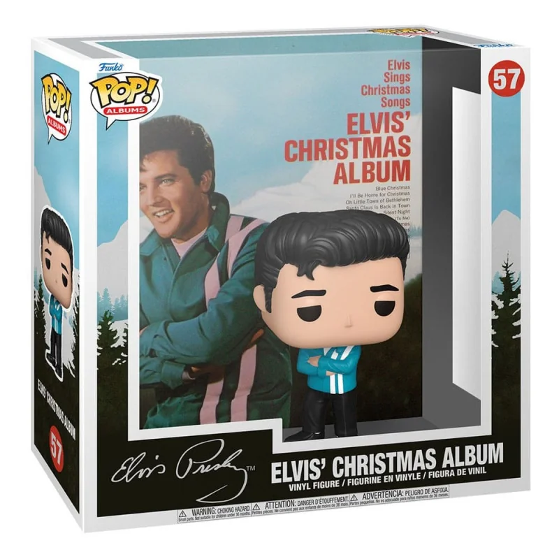Elvis Presley Figurine Funko POP! Albums Vinyl Elvis Christmas Album 9 cm | 889698656214