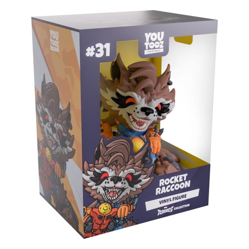 Marvel Rivals Vinyl Figure Rocket Raccoon 11 cm | 0810190431580