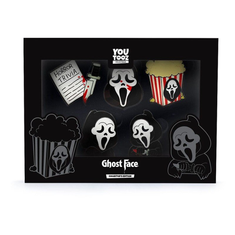 Scream présentoir pin's Set Ver. 2 3 cm (6) | 0810190431672