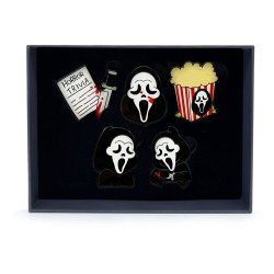 Scream Enamel Pins Set Ver. 2 3 cm (6) | 0810190431672