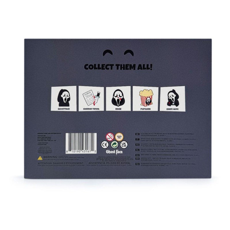 Scream présentoir pin's Set Ver. 2 3 cm (6) | 0810190431672