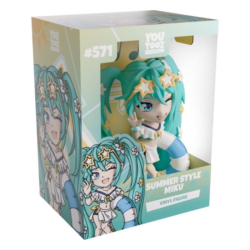 Hatsune Miku Vinyl Figure Summer Style Miku 12 cm | 0810190432334
