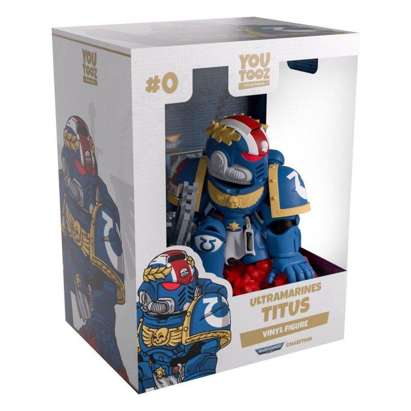 Space Marine 2 Vinyl Figure Ultramarines Titus 10 cm | 0810190432792